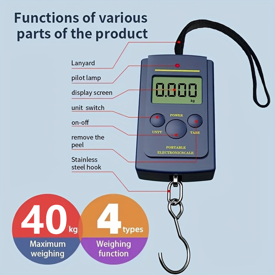 40kg Multifunctional Mini Elec - Gadgets For Electronics ulasan dan harga
