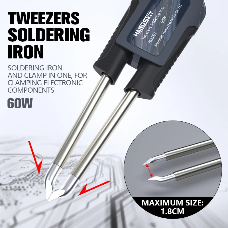 T12 Soldering Station Tweezers - Gadgets For Electronics ulasan dan harga