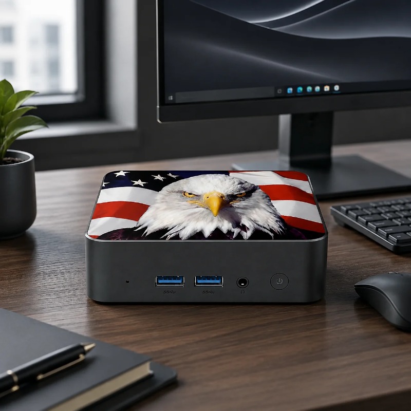 New 2026 USA Canada Flag Mini  - Mini Pc Windows ulasan dan harga